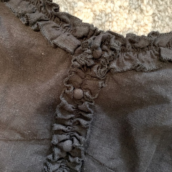 Black Ruffle Dress - Picture 5 of 5